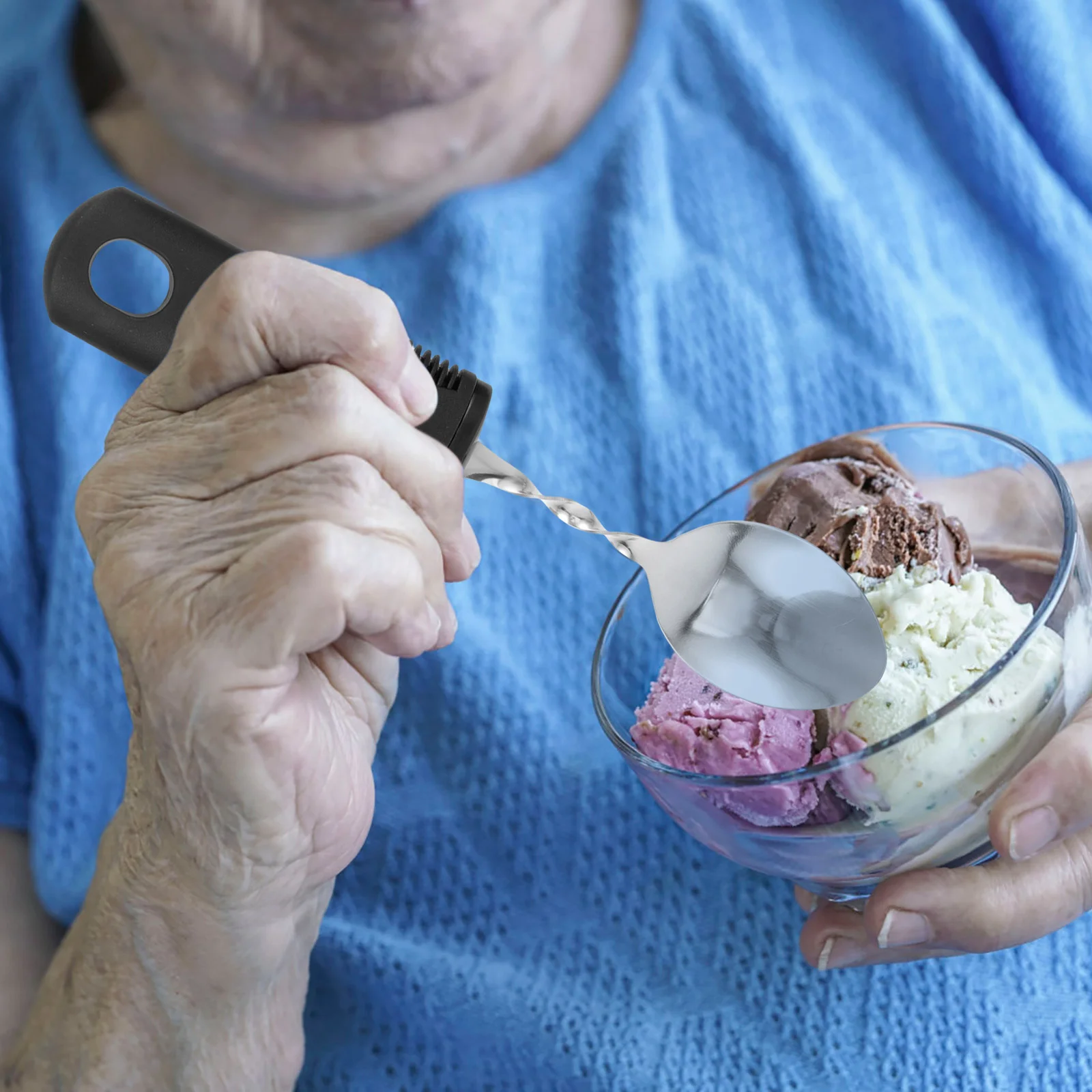 Bendable Cutlery Portable Utensils Tableware Elderly Big Spoon Stainless Steel Parkinsons Meal Adults Adaptive
Bendable Cutlery Portable Utensils Tableware Elderly Big Spoon Stainless Steel Parkinsons Meal Adults Adaptive