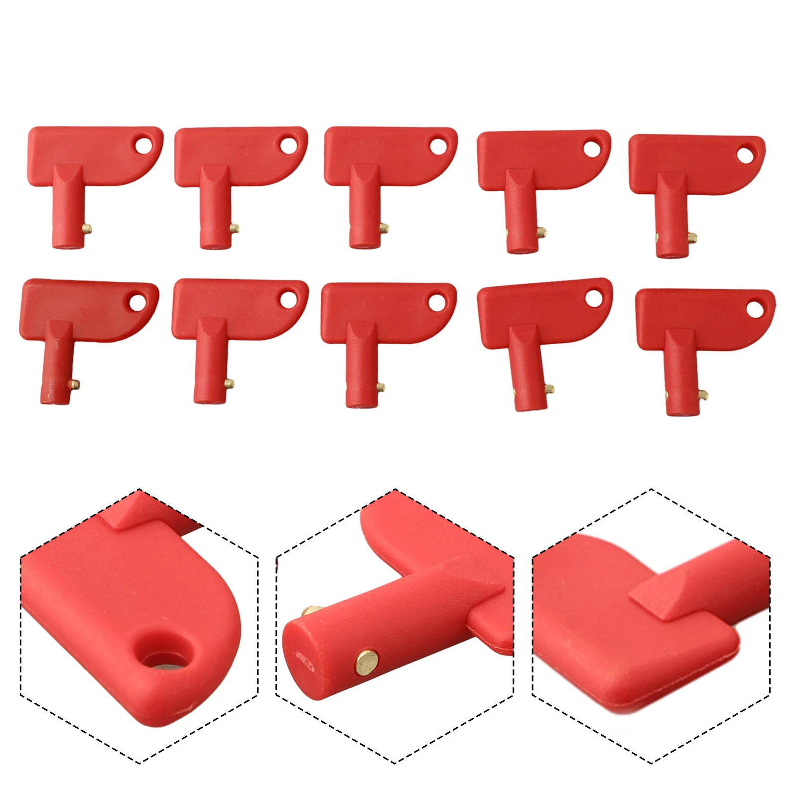 Hot Sale Spare 10PCS Auto/Marine/Boat/Truck Cut Off Switch Key For Battery Isolator Switches Parts Accessories
Hot Sale Spare 10PCS Auto/Marine/Boat/Truck Cut Off Switch Key For Battery Isolator Switches Parts Accessories