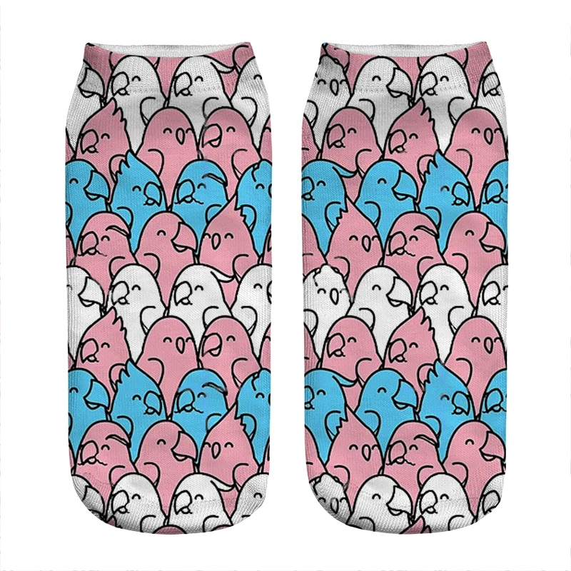 Women's socks Trans Pride Parrot Pattern Socks Women harajuku Happy Novelty girl gift Breathable all-match Socks for women
Women's socks Trans Pride Parrot Pattern Socks Women harajuku Happy Novelty girl gift Breathable all-match Socks for women