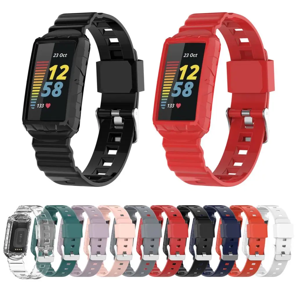 TPU Frame Shell Protector Wrist Strap Case For Fitbit Charge 6/5/4/3 SE Smart Band Watch Wristband Full Bumper Cover Watchband
TPU Frame Shell Protector Wrist Strap Case For Fitbit Charge 6/5/4/3 SE Smart Band Watch Wristband Full Bumper Cover Watchband