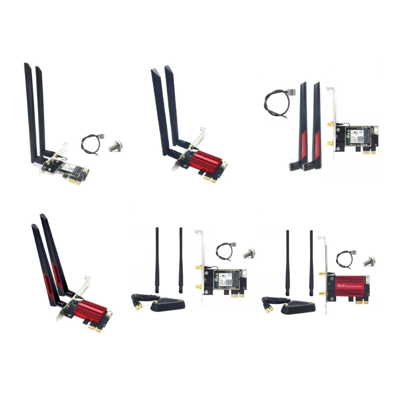 BE200 BE200NGW WIFI7 Беспроводная Wi-Fi-карта Совместимость с Bluetooth5.4 Сетевой адаптер 2 5G 6 ГГц, 5,8 Гбит/с, 8774
BE200 BE200NGW WIFI7 Беспроводная Wi-Fi-карта Совместимость с Bluetooth5.4 Сетевой адаптер 2 5G 6 ГГц, 5,8 Гбит/с, 8774