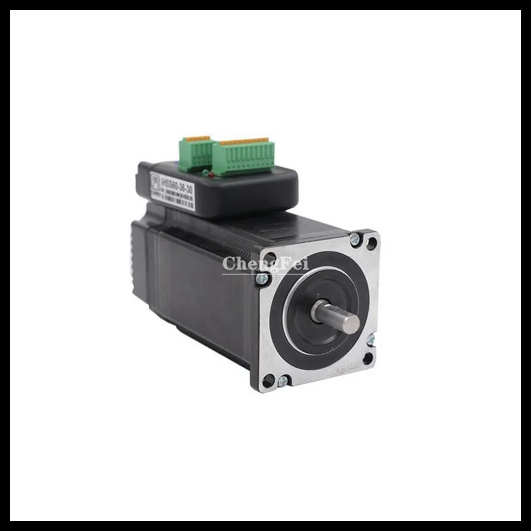 CNC NEMA24 3Nm 425oz. В интегрированный замкнутый цикл шаговый двигатель с драйвером 36VDC JMC iHSS60-36-30
CNC NEMA24 3Nm 425oz. В интегрированный замкнутый цикл шаговый двигатель с драйвером 36VDC JMC iHSS60-36-30