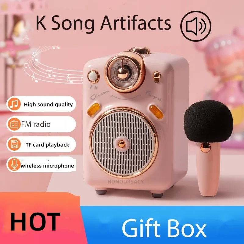 Divoom Сказочный Многофункциональный Bluetooth-микрофон для караоке OK мятно-зеленый умный сабвуфер мини портативный беспроводной динамик
Divoom Сказочный Многофункциональный Bluetooth-микрофон для караоке OK мятно-зеленый умный сабвуфер мини портативный беспроводной динамик
