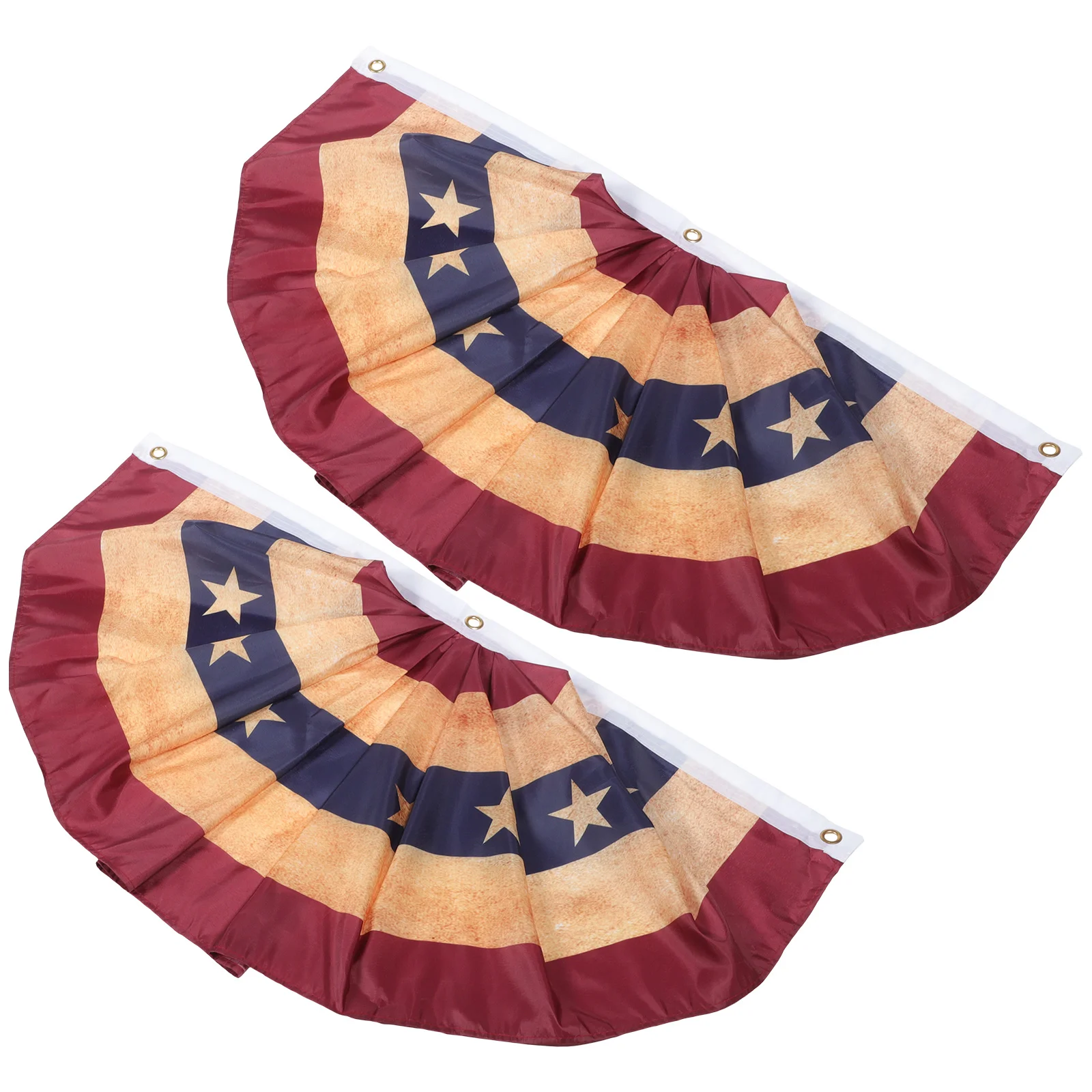 2Pcs Garden Flags Independence Day Decorative Flags Fan Flag Bunting for Memorial Day
2Pcs Garden Flags Independence Day Decorative Flags Fan Flag Bunting for Memorial Day