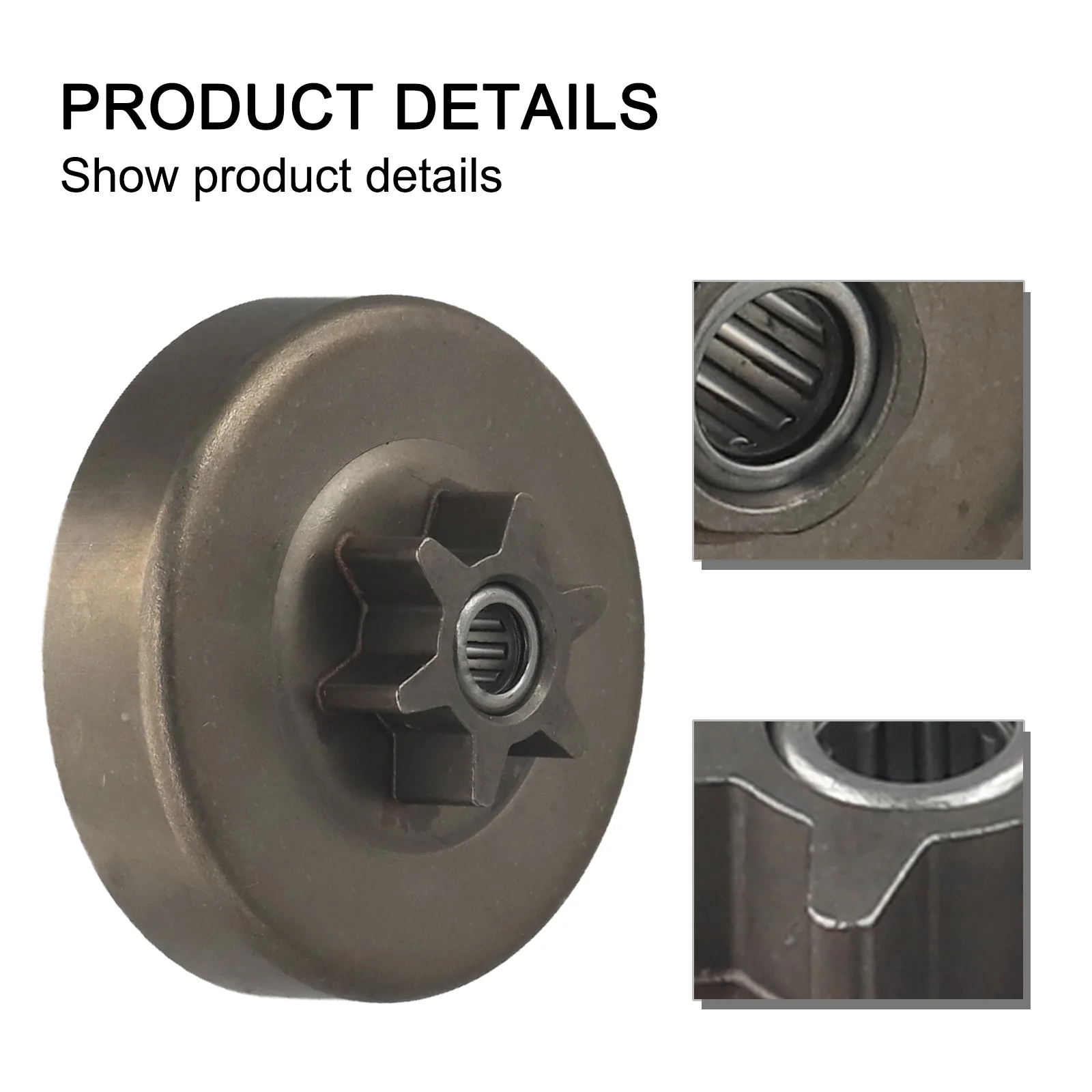 Sprocket Clutch Drum Compatible With For Poulan For Jonsered And For McCullochThe 38 Pitch Design Ensures Smooth And Efficient C
Sprocket Clutch Drum Compatible With For Poulan For Jonsered And For McCullochThe 38 Pitch Design Ensures Smooth And Efficient C