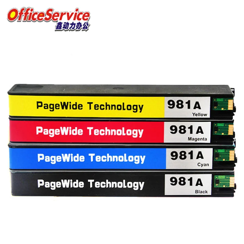 981 Ink Cartridge Compatible For HP981 981A ,suit for PageWide Enterprise Color 556xh 586dn 586f E58650dn E55650 printer
981 Ink Cartridge Compatible For HP981 981A ,suit for PageWide Enterprise Color 556xh 586dn 586f E58650dn E55650 printer