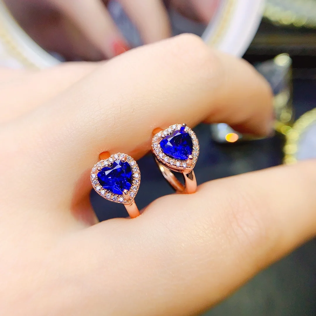 Sapphire Earrings Women's Silver 925 Wedding Gems Free Shipping Simple Atmospheric Stud Sterling Certified Jewelry Boutique
Sapphire Earrings Women's Silver 925 Wedding Gems Free Shipping Simple Atmospheric Stud Sterling Certified Jewelry Boutique
