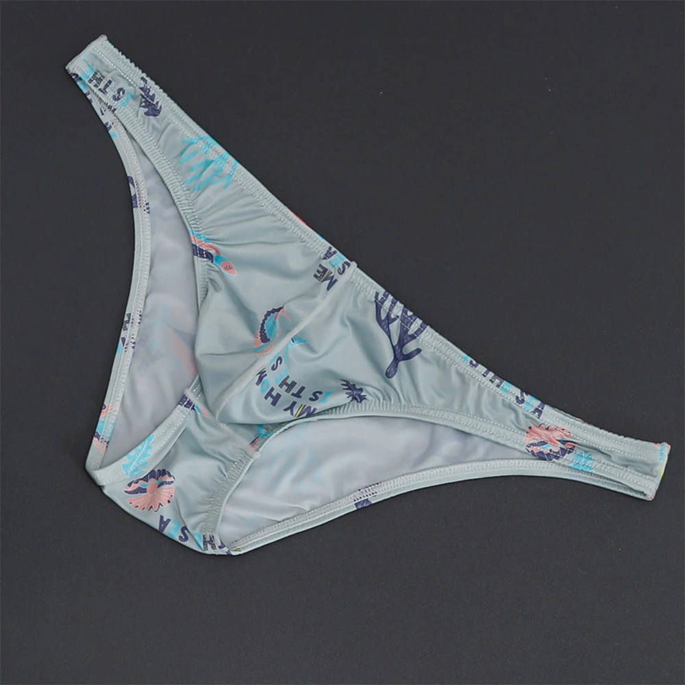 Men Printed Underwear Bulge Pouch Underpants Male Sexy Low Waist Bikini Trunks Elastic Waist Ice Silk Seamless Briefs Knickers
Men Printed Underwear Bulge Pouch Underpants Male Sexy Low Waist Bikini Trunks Elastic Waist Ice Silk Seamless Briefs Knickers