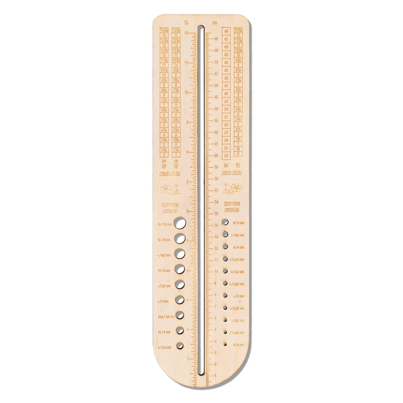 Wooden Sock Blockers For Knitting Needle Gauge Crochet Size Measurement Ruler Weaving Tool Needle Measuring Tool 32 X 8 X 0.5Cm
Wooden Sock Blockers For Knitting Needle Gauge Crochet Size Measurement Ruler Weaving Tool Needle Measuring Tool 32 X 8 X 0.5Cm