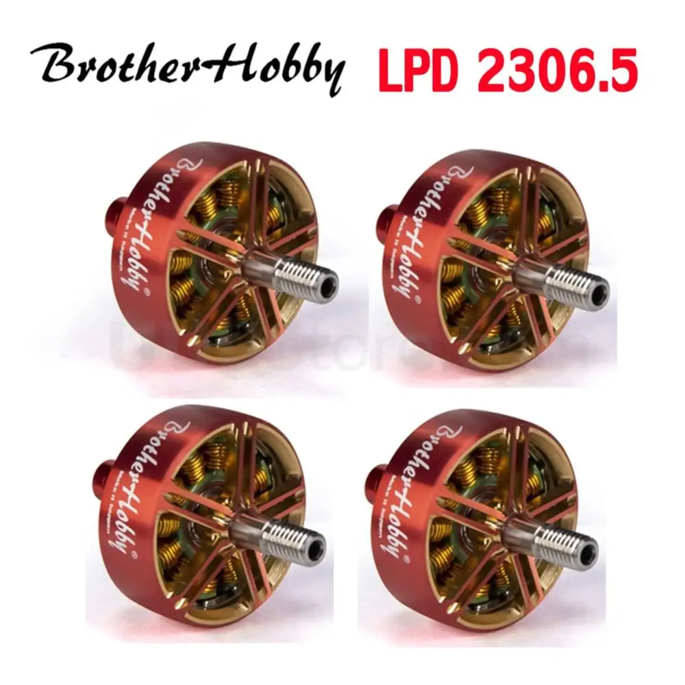Brotherhobby LPD 2306.5 2000KV / 2450KV / 2650KV 4-6S Brushless Motor For FPV Multicopter Quandcptor RC Racing Drone Model
Brotherhobby LPD 2306.5 2000KV / 2450KV / 2650KV 4-6S Brushless Motor For FPV Multicopter Quandcptor RC Racing Drone Model