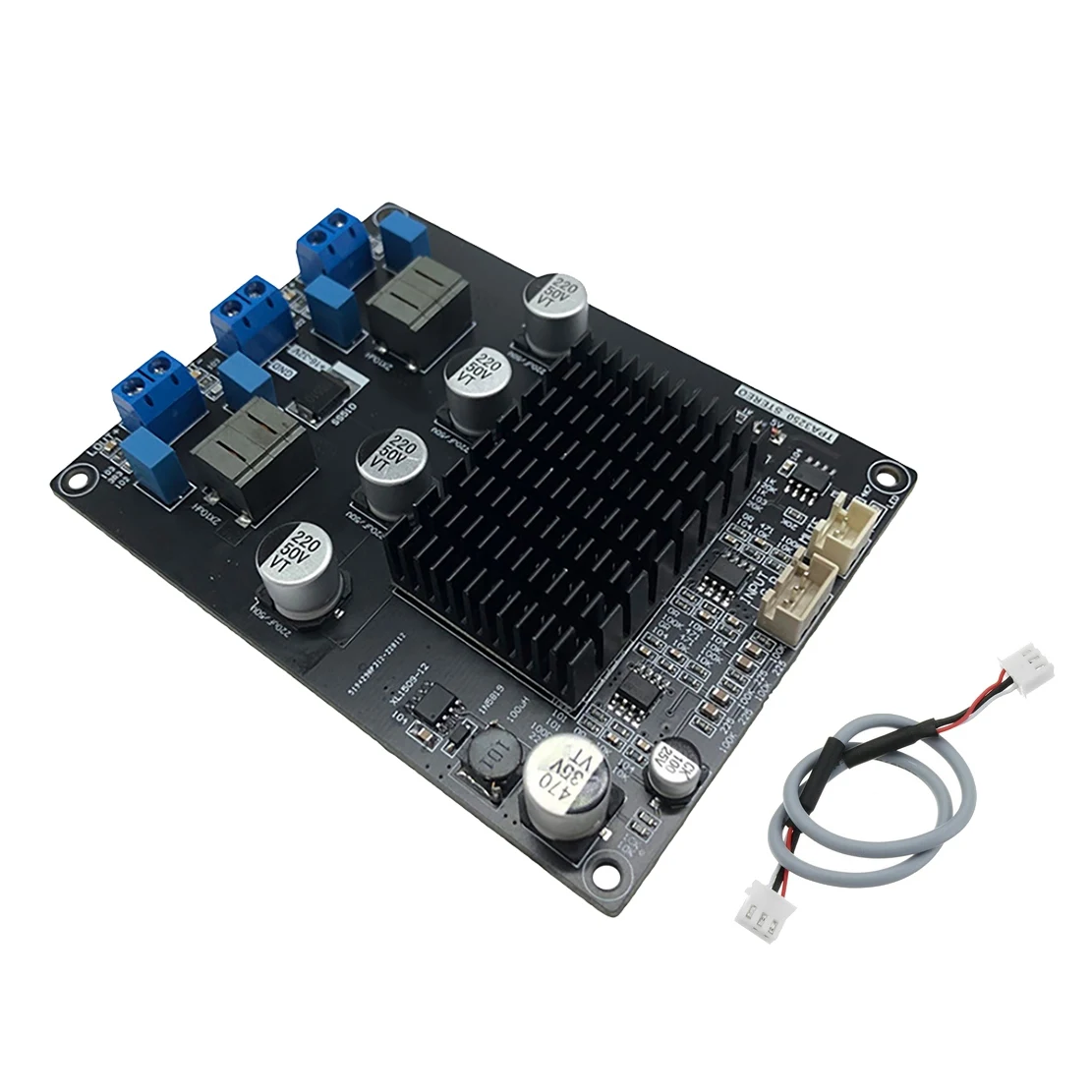 TPA3250 Digital Amplifier Board 130Wx2 High Power 4A 32V Class D Audio Amplifier Board with XH2.54mm-3P Shielded Cable
TPA3250 Digital Amplifier Board 130Wx2 High Power 4A 32V Class D Audio Amplifier Board with XH2.54mm-3P Shielded Cable