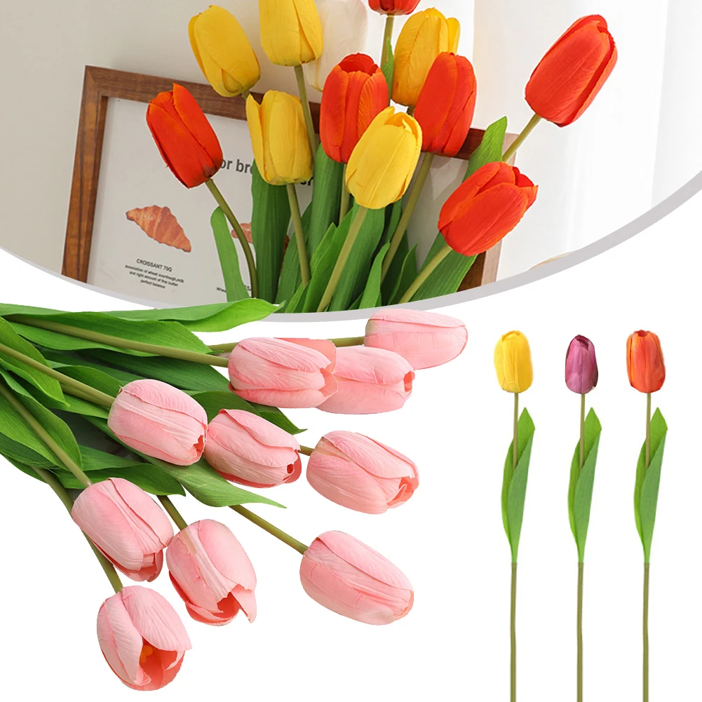 1X Tulip Artificial Flower Real Touch Artificial Bouquets Fake Flower Wedding Decoration Flower Home Garden Decor//
1X Tulip Artificial Flower Real Touch Artificial Bouquets Fake Flower Wedding Decoration Flower Home Garden Decor//