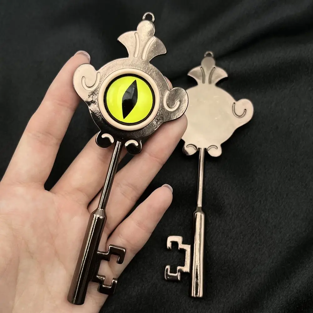 Anime The Owl House Amity Portal Key Necklace Cosplay Cartoon Retro Gold Color Eye Metal Pendant Unisex Jewelry Accessories Prop
Anime The Owl House Amity Portal Key Necklace Cosplay Cartoon Retro Gold Color Eye Metal Pendant Unisex Jewelry Accessories Prop