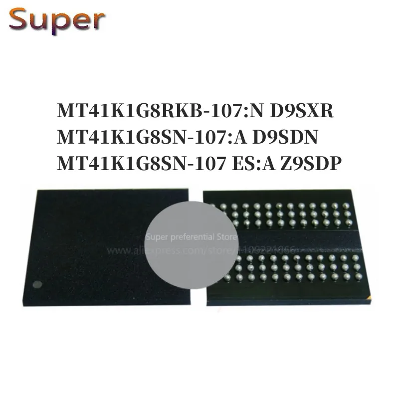 5PCS MT41K1G8RKB-107:N D9SXR MT41K1G8SN-107:A D9SDN MT41K1G8SN-107 ES:A Z9SDP 78FBGA DDR3 1866Mbps 8Gb
5PCS MT41K1G8RKB-107:N D9SXR MT41K1G8SN-107:A D9SDN MT41K1G8SN-107 ES:A Z9SDP 78FBGA DDR3 1866Mbps 8Gb