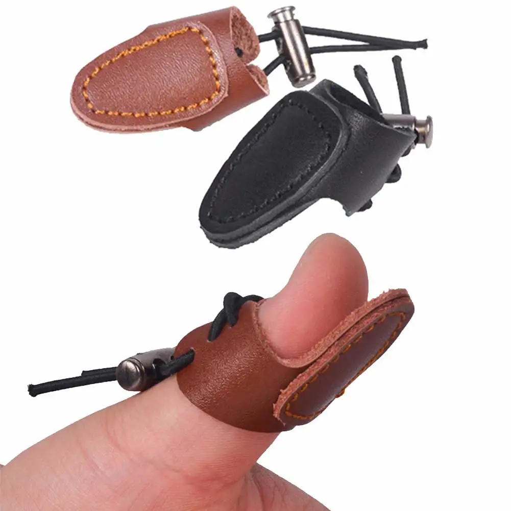 2pcs Archery Leather Thumb Ring Finger Guard Tab Glove Bow Protection Thumb Ring Tab Guard Hunting Accessories Black
2pcs Archery Leather Thumb Ring Finger Guard Tab Glove Bow Protection Thumb Ring Tab Guard Hunting Accessories Black