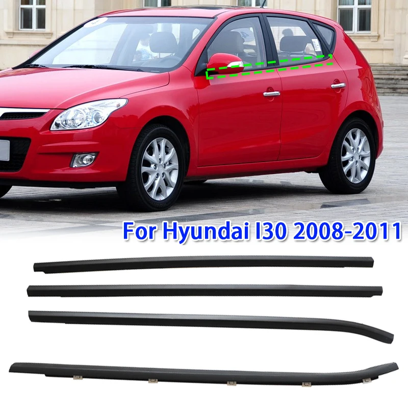 

4 шт./набор, Уплотнители для автомобильных окон и дверей Hyundai i30 2008-2011
