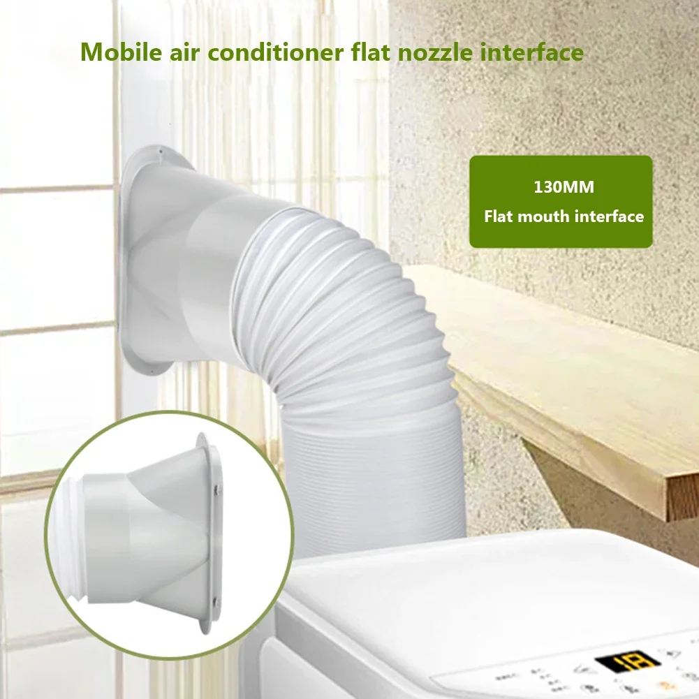 130mm Dia. Flat Portable Air Conditioner Exhaust Duct Interface Pipe Tube Connector Adapter Accessories Fresh Air System Vent
130mm Dia. Flat Portable Air Conditioner Exhaust Duct Interface Pipe Tube Connector Adapter Accessories Fresh Air System Vent