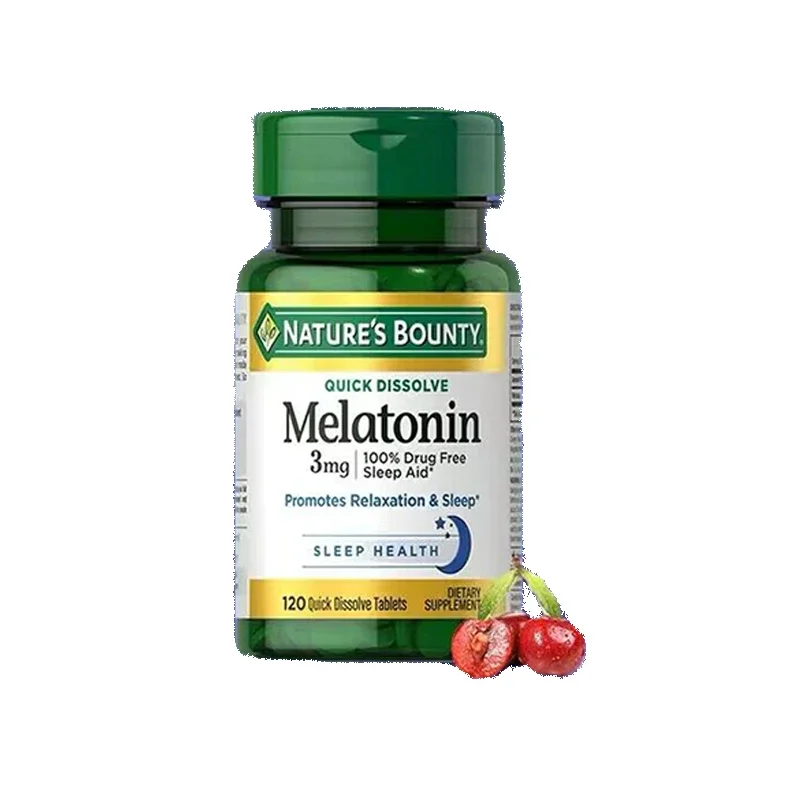 

Бесплатная доставка, мелатонин 3 мг, 120 таблеток способствует расслаблению и сну