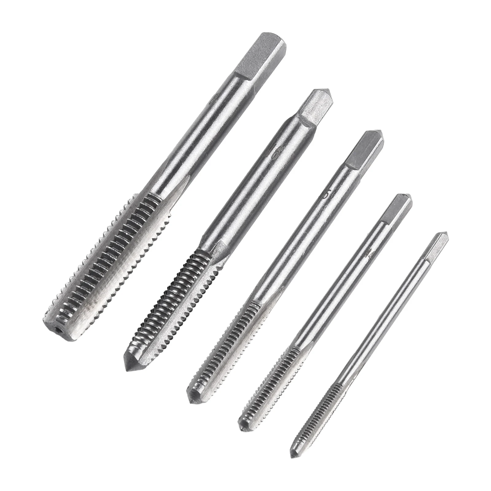 5PCS/Set Industrial HSS Metric Taper Plug Tap Set Right Hand Thread Tapping Drill Bits M3 M5 M6 M8 Screw Thread Tap Drill
5PCS/Set Industrial HSS Metric Taper Plug Tap Set Right Hand Thread Tapping Drill Bits M3 M5 M6 M8 Screw Thread Tap Drill