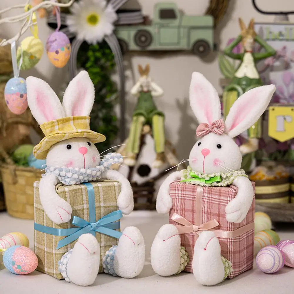 Bunny Doll Handmade Easter Rabbit Gift Doll Reusable Bunny Ornament for Home Decoration Kids Gift Spring Display Mold Hanging
Bunny Doll Handmade Easter Rabbit Gift Doll Reusable Bunny Ornament for Home Decoration Kids Gift Spring Display Mold Hanging