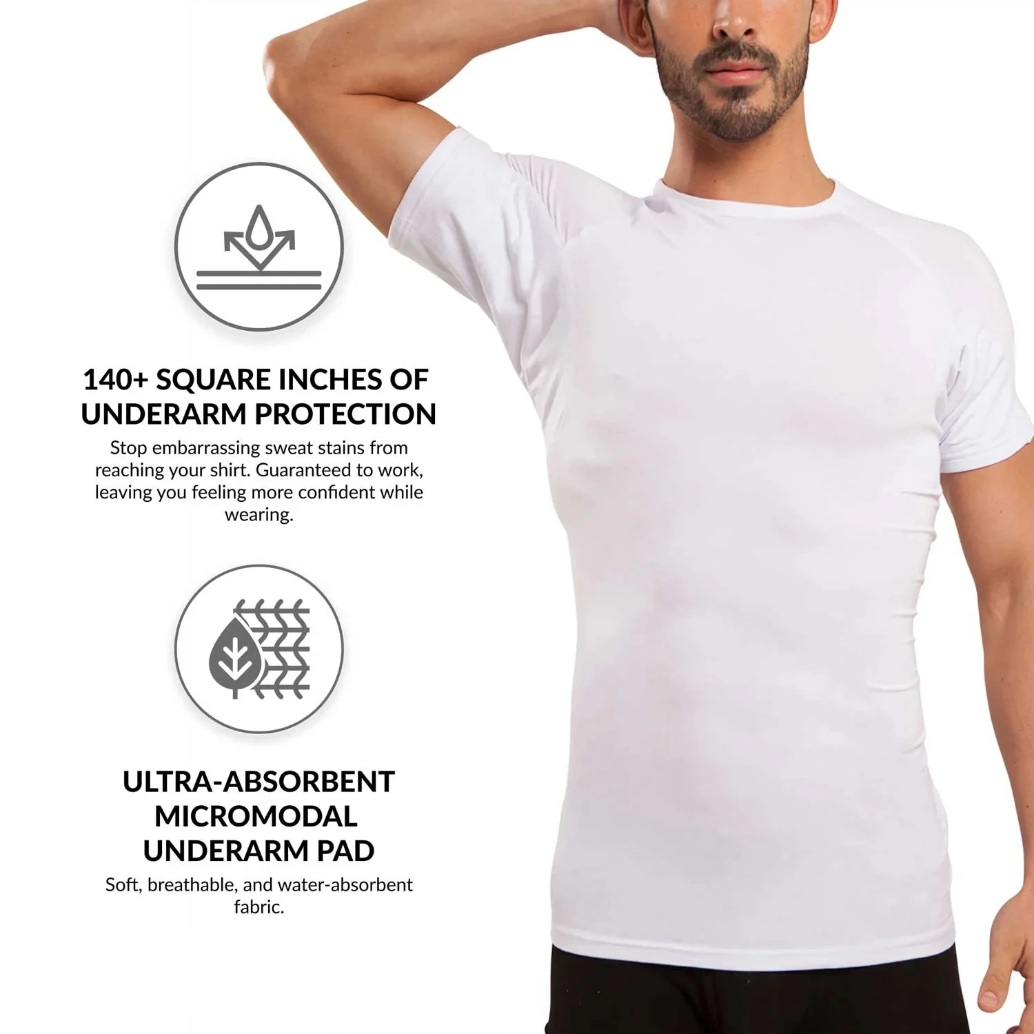 Wholesale Price 2023 New Design Men Sweatproof Undershirt Under Base Layer Tops Gym Short Sleeve Blank Shirts
Wholesale Price 2023 New Design Men Sweatproof Undershirt Under Base Layer Tops Gym Short Sleeve Blank Shirts