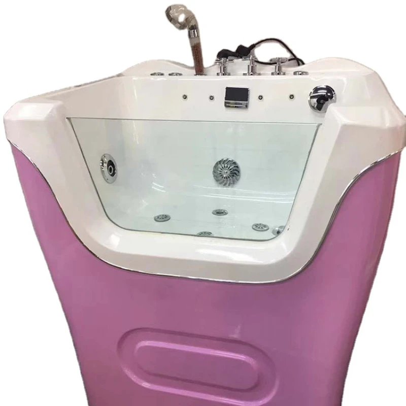 

Pet Bubble Tub With Ozone And Milk Bath Acrylic Bathtub Dog Cat Grooming SPA