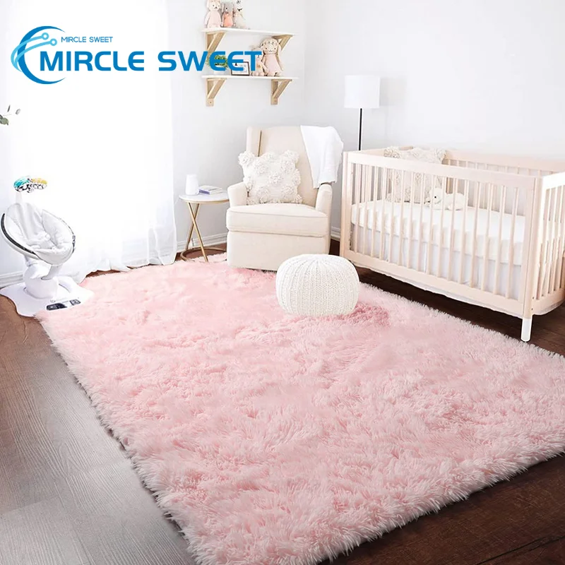 Милый розовый ковер MiRcle для гостиной, плюшевый ковер для детской комнаты, напольные декоративные коврики для дома, мягкая бархатная кровать рядом с детской 
Милый розовый ковер MiRcle для гостиной, плюшевый ковер для детской комнаты, напольные декоративные коврики для дома, мягкая бархатная кровать рядом с детской