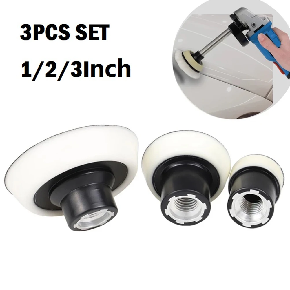 3pcs Polishing Pad Backing Pad 30/50/75mm Self Adhesive Hook&Loop Soft Edge For Connecting Grinder Sander Polisher Tools
3pcs Polishing Pad Backing Pad 30/50/75mm Self Adhesive Hook&Loop Soft Edge For Connecting Grinder Sander Polisher Tools