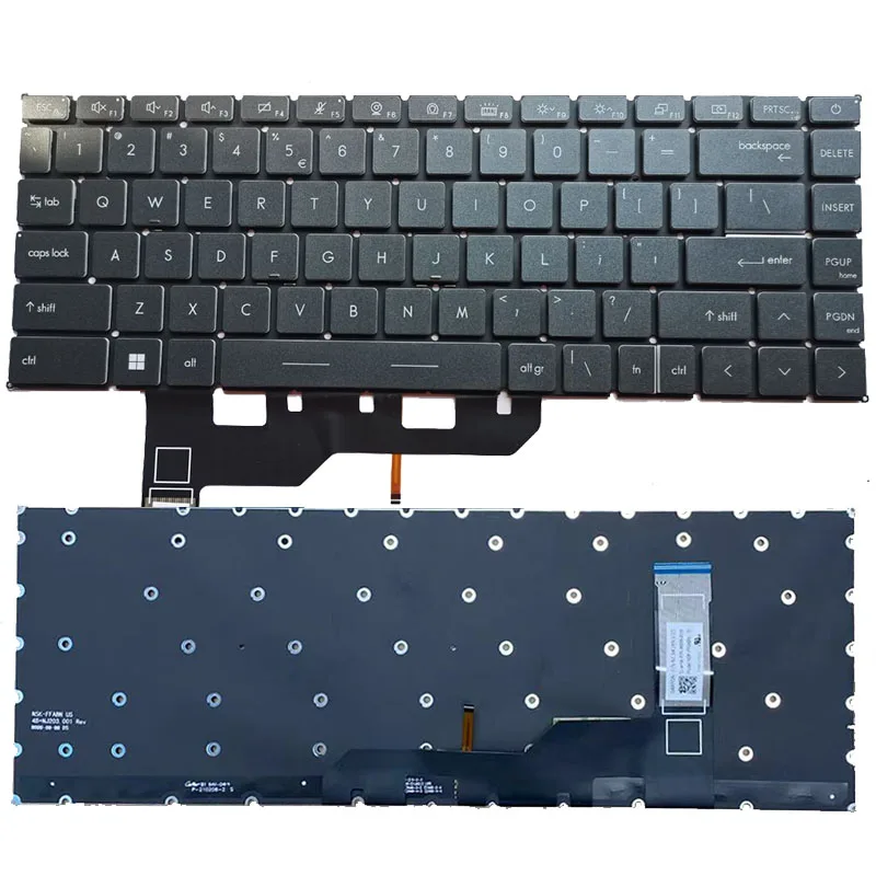

New US Backlit For MSI Stealth 15M A11UEK A11UEKV A11UE A11SDK A11SEK MS-1562 Laptop Keyboard English Light