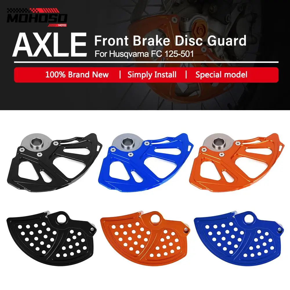 For Husqvarna FC125 FC200 FC250 FC300 FC350 FC390 FC400 FC450 FC500 FC501 2015-2023 22mm Axle Front Brake Disc Guard Protector
For Husqvarna FC125 FC200 FC250 FC300 FC350 FC390 FC400 FC450 FC500 FC501 2015-2023 22mm Axle Front Brake Disc Guard Protector