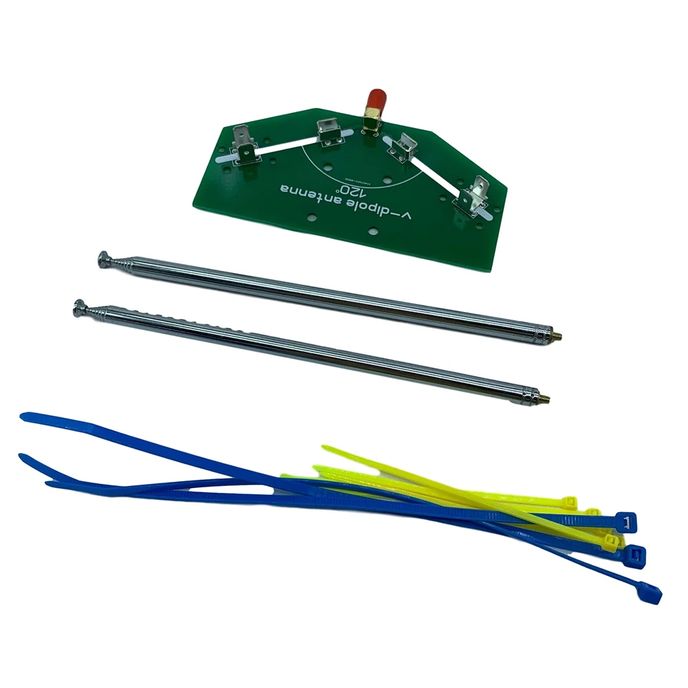 78M-1 GHz Frequency Receive 137MHz Positive V Horn Antenna Rod V-dipole DIY Kits Test Measurement Equipment Parts Inspection
78M-1 GHz Frequency Receive 137MHz Positive V Horn Antenna Rod V-dipole DIY Kits Test Measurement Equipment Parts Inspection