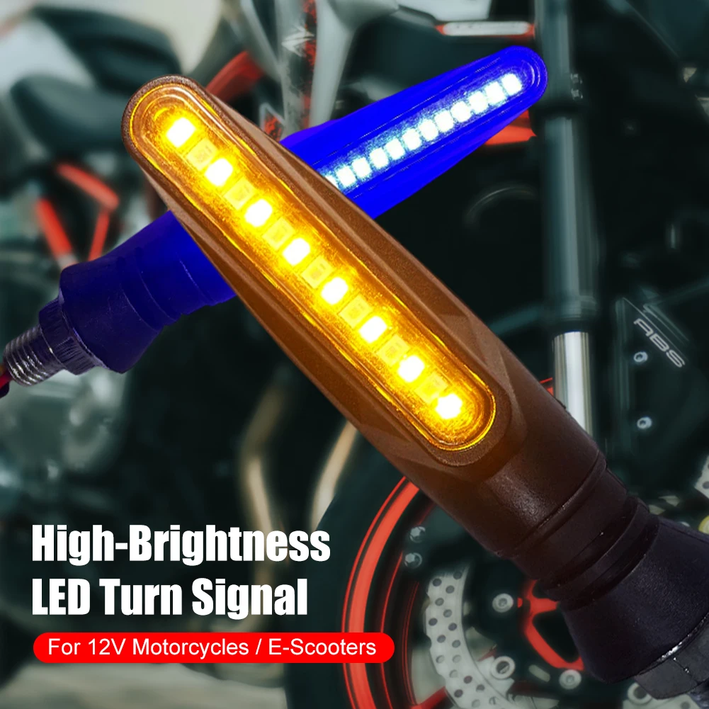 2Pcs 12V DRL Signal Lamp Flowing Blinker Indicator Light Motorcycle Turn Signal Daytime Running Light for Electric Scooter
2Pcs 12V DRL Signal Lamp Flowing Blinker Indicator Light Motorcycle Turn Signal Daytime Running Light for Electric Scooter