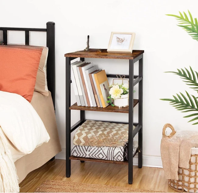 Floor to floor storage, modern storage rack, bedside table, multi-layer bookshelf, thickened solid wood household bedroom
Floor to floor storage, modern storage rack, bedside table, multi-layer bookshelf, thickened solid wood household bedroom