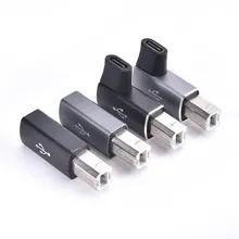 1Pcs USB Type C Female To USB B Male Adapter For Scanner Printer Converter USB C Data Transfer Adapter 1Pcs USB Type C Female To USB B Male Adapter For Scanner Printer Converter USB C Data Transfer Adapter