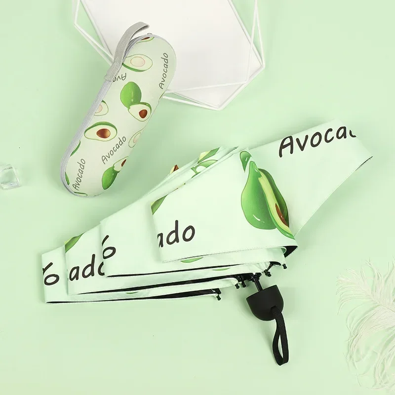 Folding Pocket Protection Parasol Woman Capsule Box Mini Sun Portable Super Umbrella Small 5-fold For Fruit Sunshade
Folding Pocket Protection Parasol Woman Capsule Box Mini Sun Portable Super Umbrella Small 5-fold For Fruit Sunshade