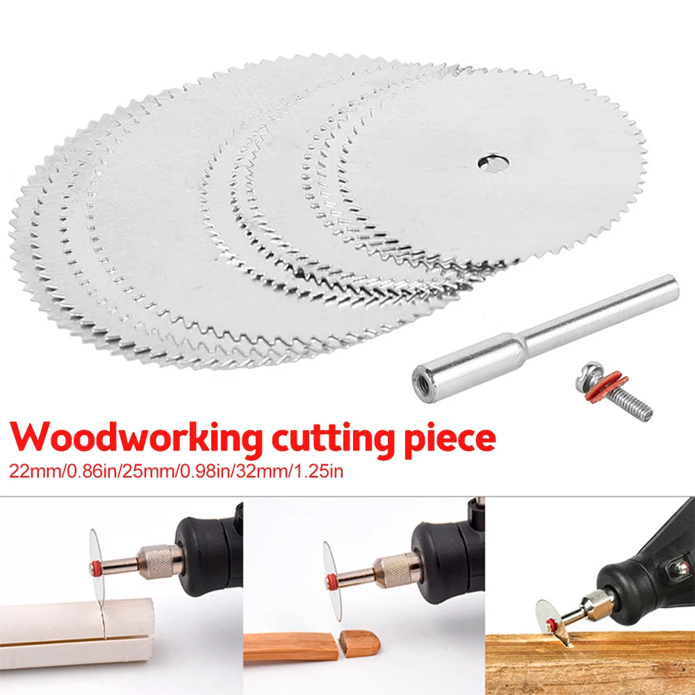 10Pcs Mini Circular Saw Blade Electric Grinding Cutting Disc Rotary Tool for Dremel Metal Cutter Power Tool Wood Cutting Discs
10Pcs Mini Circular Saw Blade Electric Grinding Cutting Disc Rotary Tool for Dremel Metal Cutter Power Tool Wood Cutting Discs