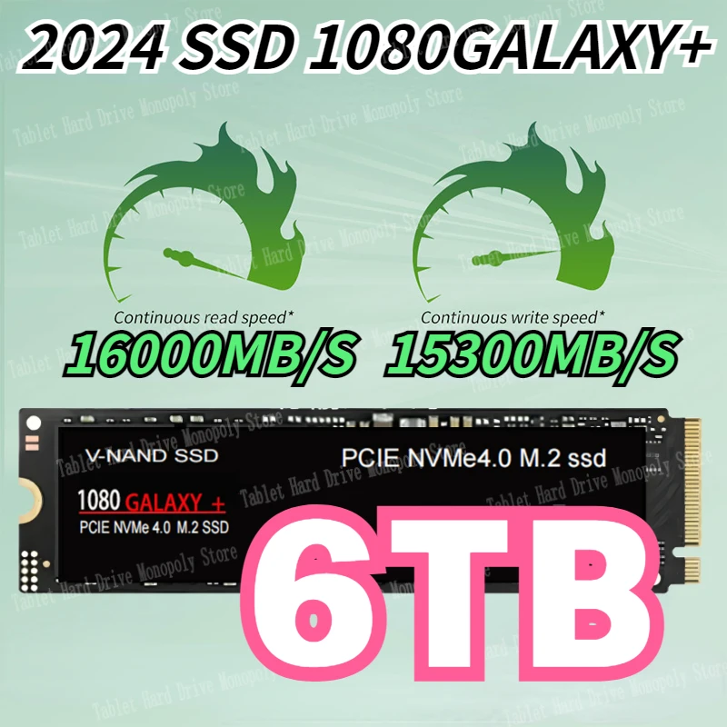 

Original 1080 galaxy + SSD 4TB 990Pro M.2 SSD PCIE5.0 NVME Hard Drive 1TB/2TB/8tb Internal Hard Disk For Ps5/Laptop/Desktop/mac