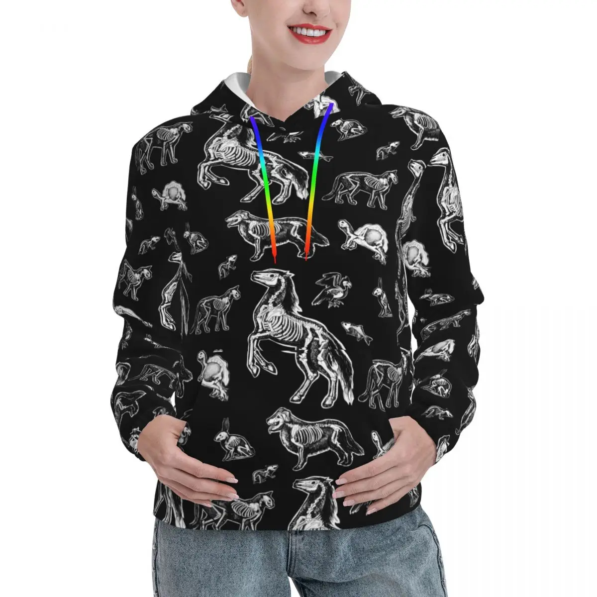 Punk Gothic Streetwear Hoodies Spring Animal Print Harajuku Hoodie Unisex Oversize Loose Classic Hooded Sweatshirts
Punk Gothic Streetwear Hoodies Spring Animal Print Harajuku Hoodie Unisex Oversize Loose Classic Hooded Sweatshirts