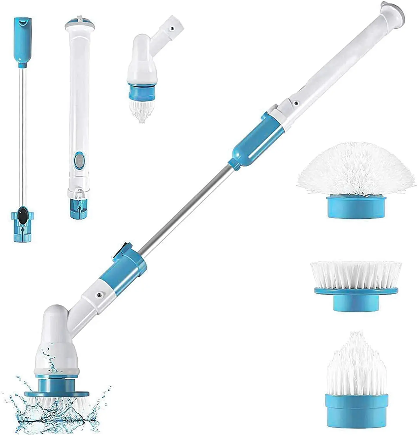 Wireless Electric Spin Scrubber Turbo Cleaning Brush Kitchen Bathroom Sink Cleaning Gadget Bathtub Tile Brush
Wireless Electric Spin Scrubber Turbo Cleaning Brush Kitchen Bathroom Sink Cleaning Gadget Bathtub Tile Brush
