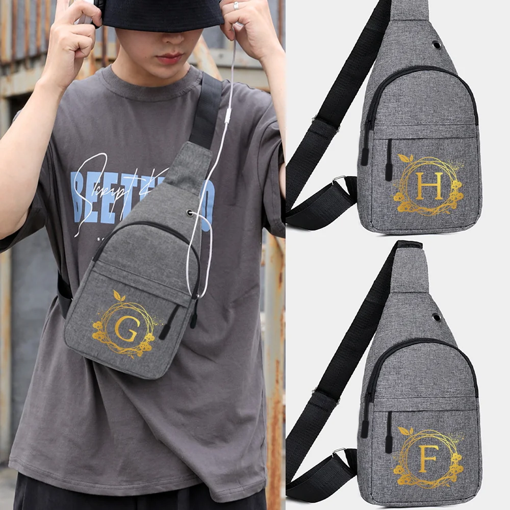 Outdoor Chest Bag Men Short Trip Travel Carry Pack Jogging Zip Fanny Pack Pouch Wreath Letter Phone Sling Bag Fashion Waist Bag
Outdoor Chest Bag Men Short Trip Travel Carry Pack Jogging Zip Fanny Pack Pouch Wreath Letter Phone Sling Bag Fashion Waist Bag