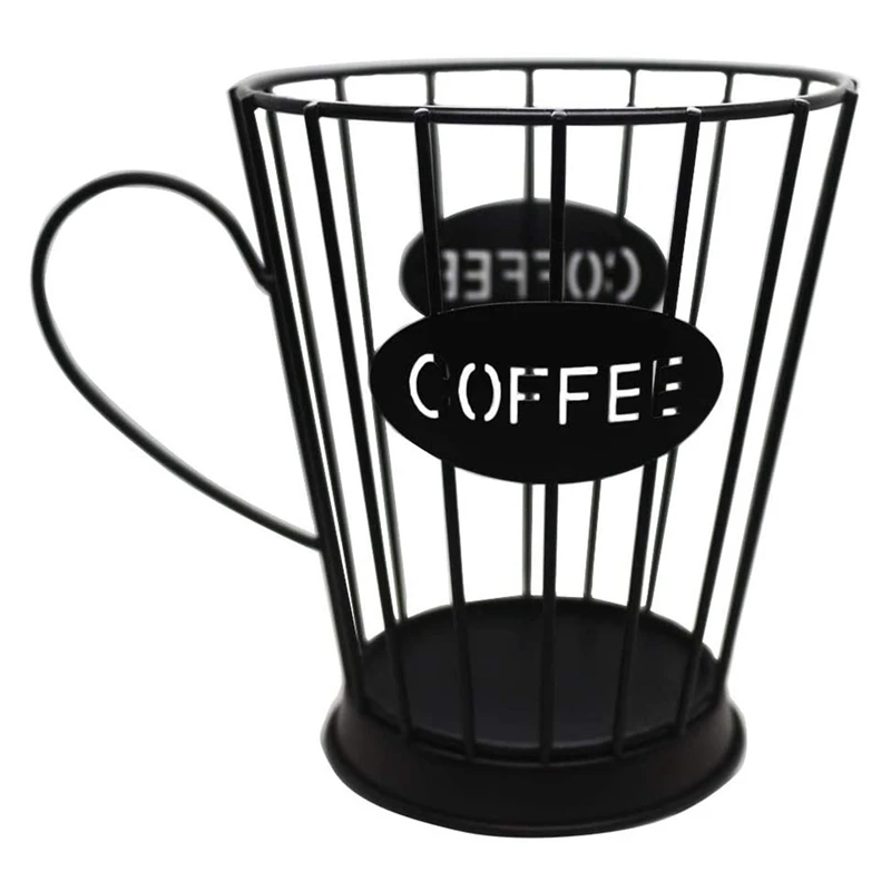 Coffee Pods Holder Coffee Capsules Storage Basket Kitchen Counter Storage Holders For Espresso Capsules (Small) -Black
Coffee Pods Holder Coffee Capsules Storage Basket Kitchen Counter Storage Holders For Espresso Capsules (Small) -Black