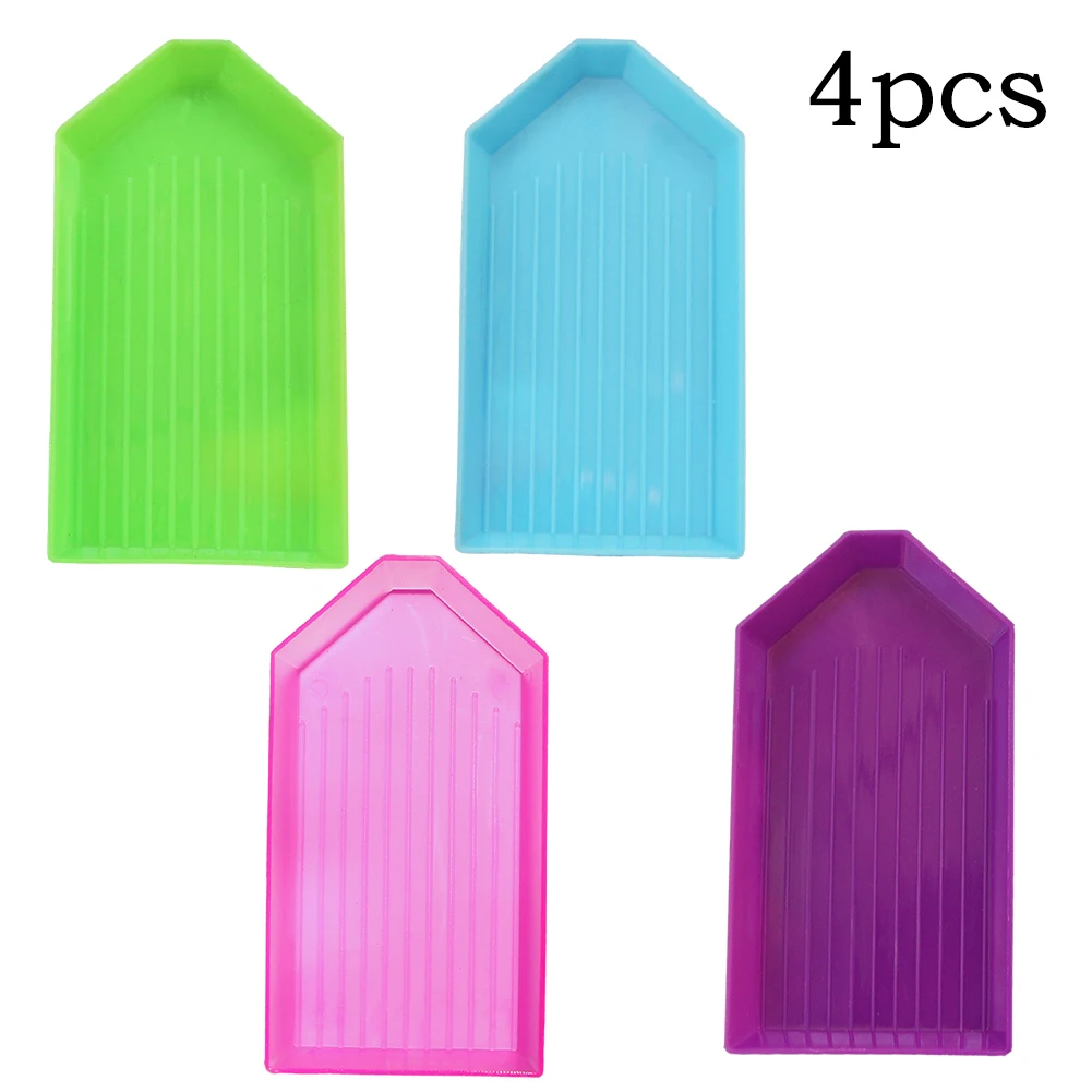 4pcs/set Plastic Pallet Point Drill Plate Rhinestone Storage Tray Diamond Drawing Accessories Storage Tools Organizers 4 Color
4pcs/set Plastic Pallet Point Drill Plate Rhinestone Storage Tray Diamond Drawing Accessories Storage Tools Organizers 4 Color