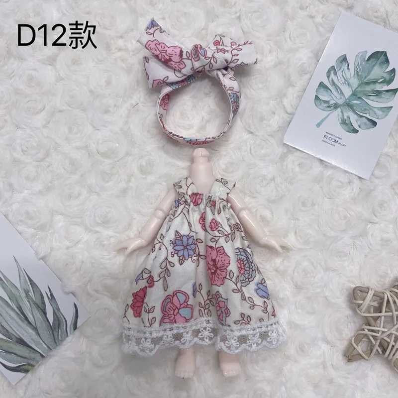 Doll Clothes 16cm Bjd High-end Dress Up Can Dress Up Fashion Doll Clothes Skirt Suit Best Gifts for Children DIY Girls Toys
Doll Clothes 16cm Bjd High-end Dress Up Can Dress Up Fashion Doll Clothes Skirt Suit Best Gifts for Children DIY Girls Toys