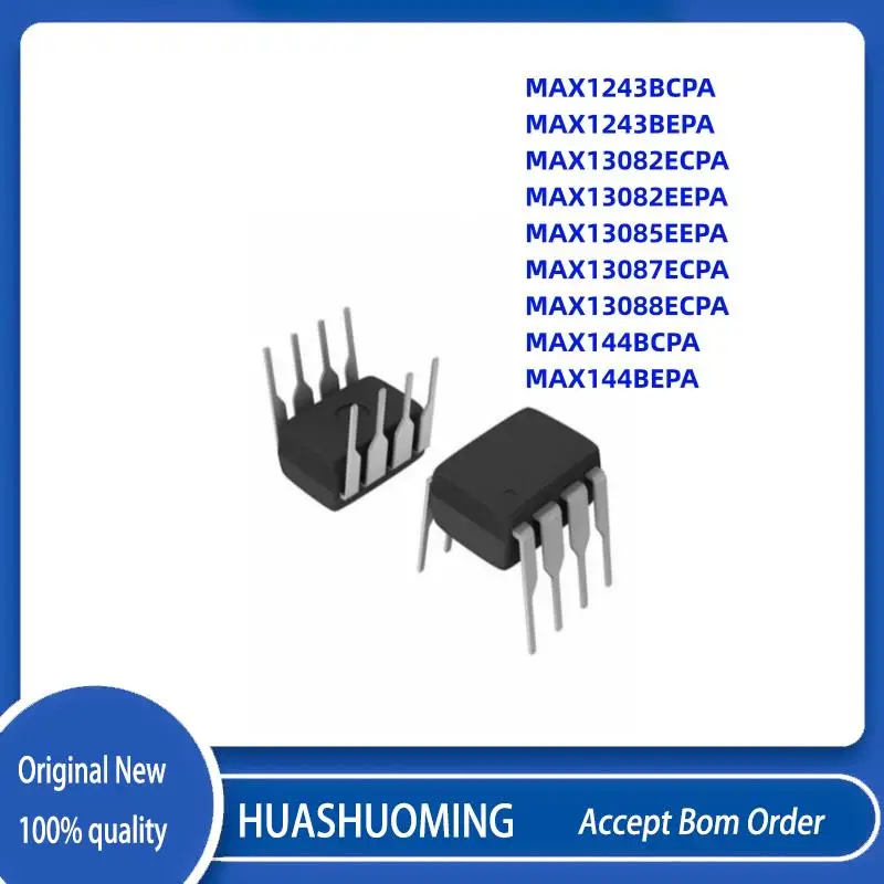 10Pcs/LOT MAX1243BCPA MAX1243BEPA MAX13082ECPA MAX13082EEPA MAX13085EEPA MAX13087ECPA MAX13088ECPA MAX144BCPA MAX144BEPA
10Pcs/LOT MAX1243BCPA MAX1243BEPA MAX13082ECPA MAX13082EEPA MAX13085EEPA MAX13087ECPA MAX13088ECPA MAX144BCPA MAX144BEPA