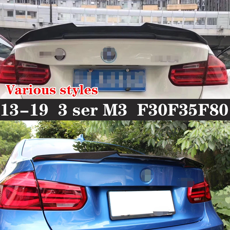 For BMW 3 Series M3 F30 F80 320i 330 Carbon Fiber Spoiler Shunt Rear Tail fins Duckbill Car Wing Retrofit the rear wing Upgrade
For BMW 3 Series M3 F30 F80 320i 330 Carbon Fiber Spoiler Shunt Rear Tail fins Duckbill Car Wing Retrofit the rear wing Upgrade