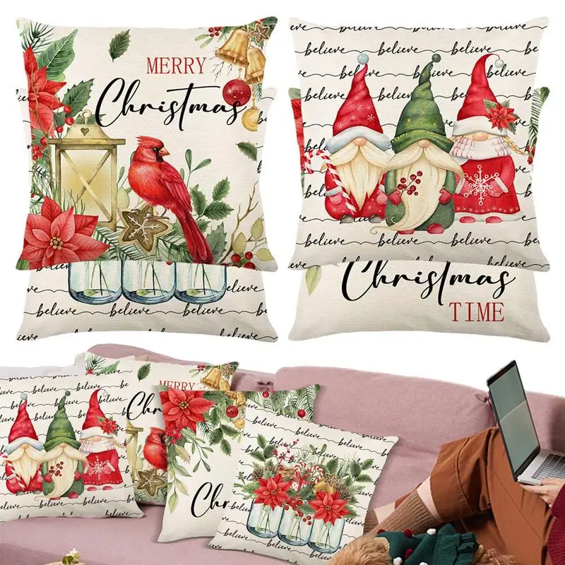 4pcs/set Christmas Throw Pillowcovers Christmas Gnome Pillow Covers Christmas Gnome Throw Pillow Cases Covers Christmas Decor
4pcs/set Christmas Throw Pillowcovers Christmas Gnome Pillow Covers Christmas Gnome Throw Pillow Cases Covers Christmas Decor