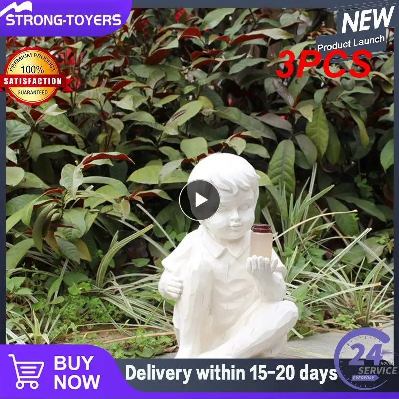 3PCS Kids Statue Boy And Girl Garden Figurine For Home Indoor Outdoor Ornaments Decorations Miniatures Flower Pot Decoration
3PCS Kids Statue Boy And Girl Garden Figurine For Home Indoor Outdoor Ornaments Decorations Miniatures Flower Pot Decoration
