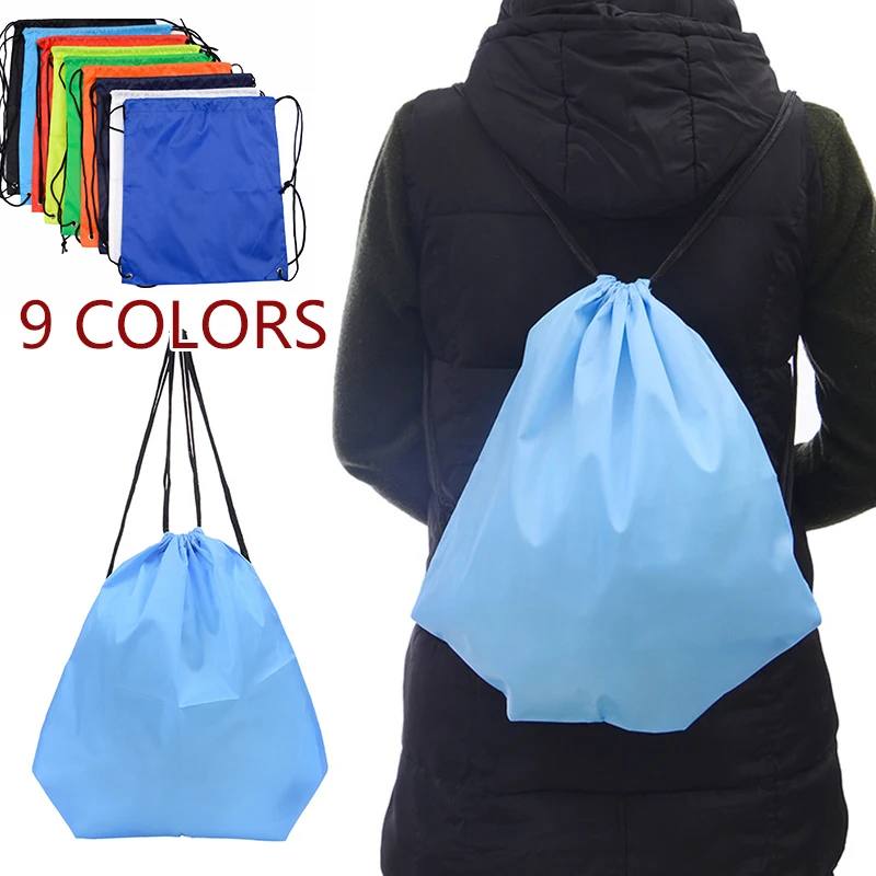 Portable Sports Bag Waterproof Outdoors School Drawstring Storage Bag Gym Oxford Shoes Bag Clothes Backpack Casual Bag
Portable Sports Bag Waterproof Outdoors School Drawstring Storage Bag Gym Oxford Shoes Bag Clothes Backpack Casual Bag