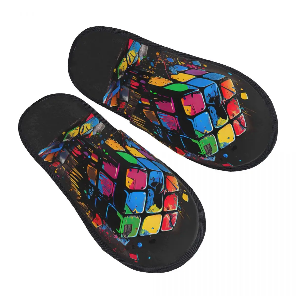 Custom Funny Cute Math Rubik Rubix Rubics Memory Foam Slippers Women Cozy Warm Graffiti Style Teachers House Slippers
Custom Funny Cute Math Rubik Rubix Rubics Memory Foam Slippers Women Cozy Warm Graffiti Style Teachers House Slippers