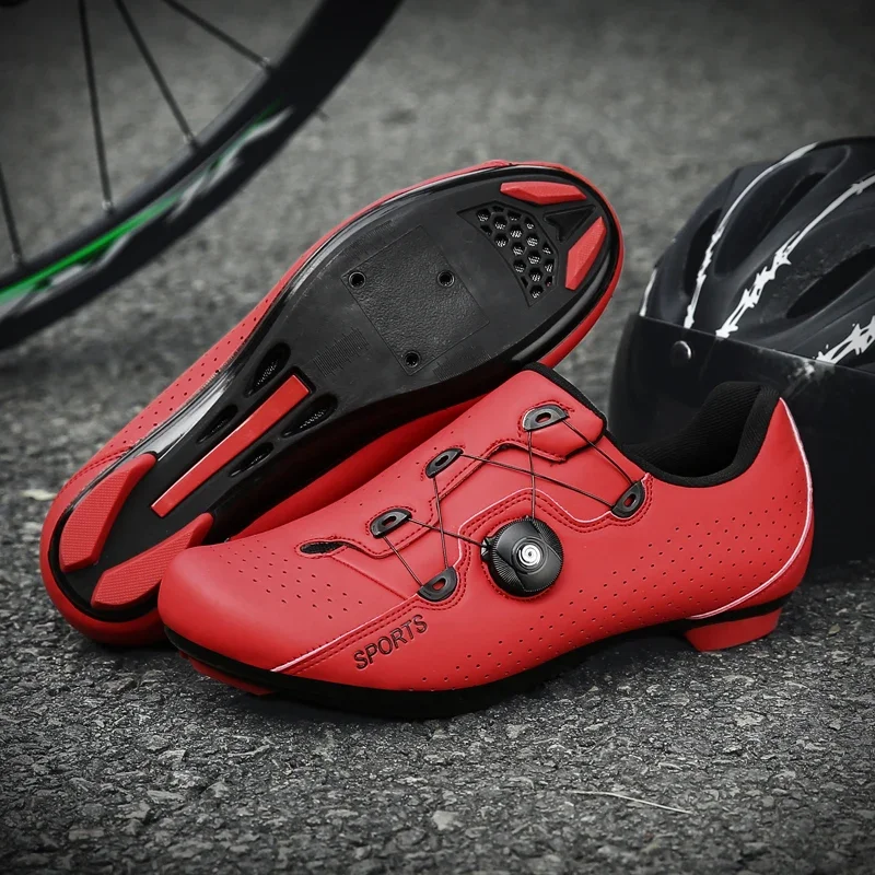 

Mtb Cycling Shoes for Men, Road Bike Shoes, Pedal Cleats, Self-Locking Footwear, Bicycle Spd Sneakers, Plus Size, 36-47